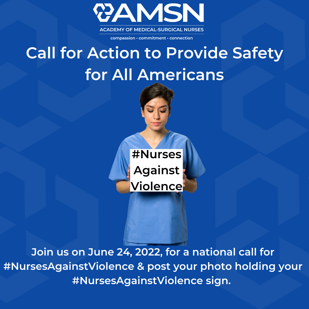 AMSN Calls for Action to Provide Safety for All Americans