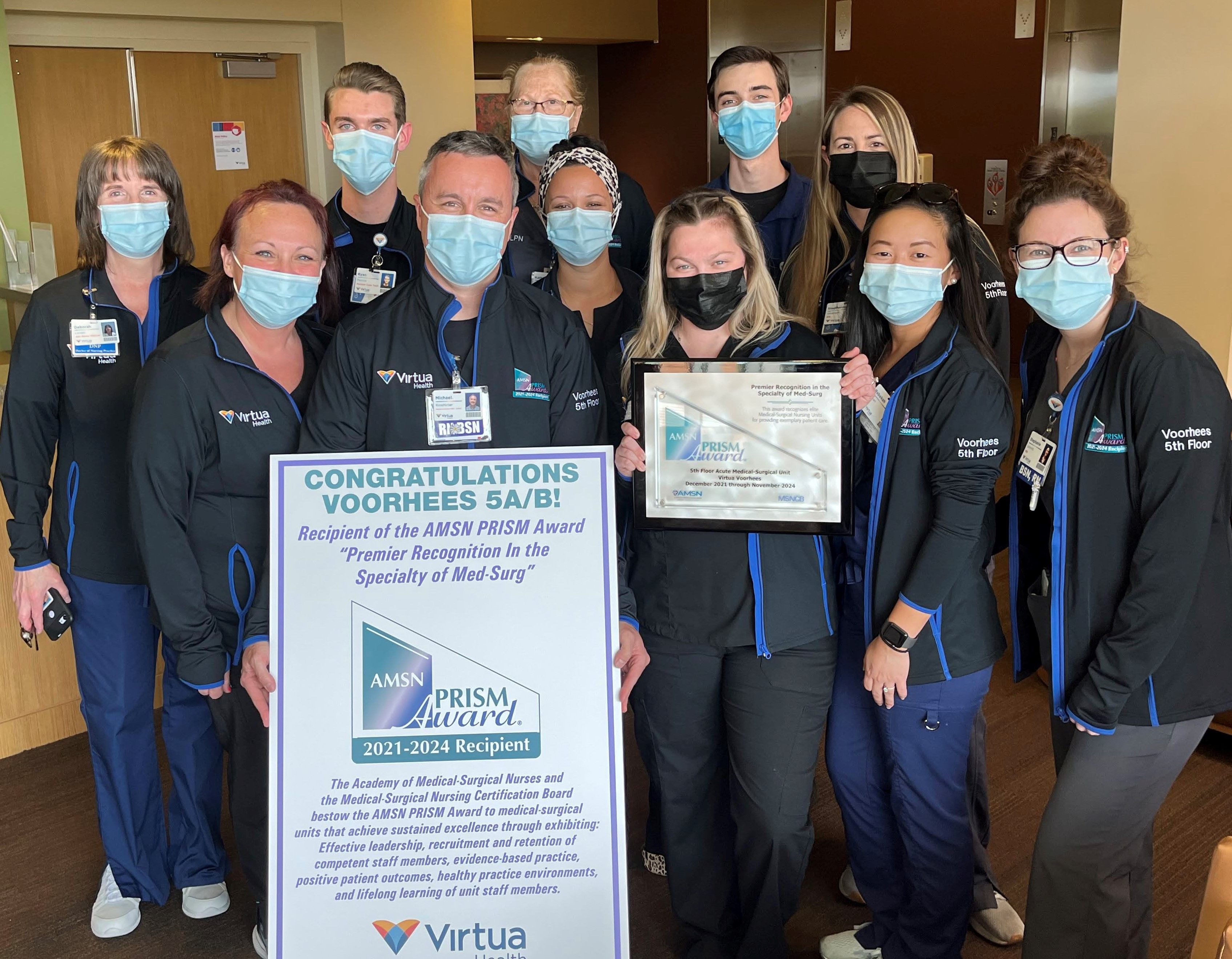 5th Floor Acute Medical-Surgical Unit, Virtua Health – Voorhees, Voorhees, NJ